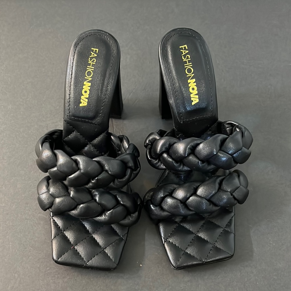 Braided Size 7 Heels